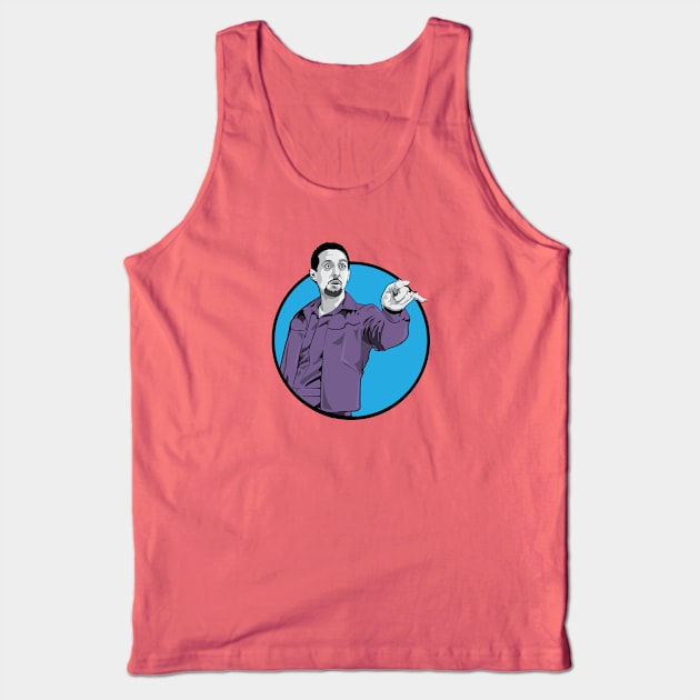 The Jesus Tank Top by Graphiksmash